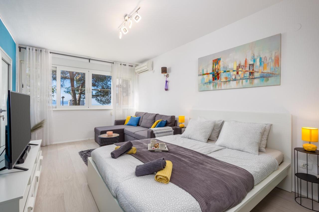 Sunny Studio Apartment With Balcony Рієка Екстер'єр фото