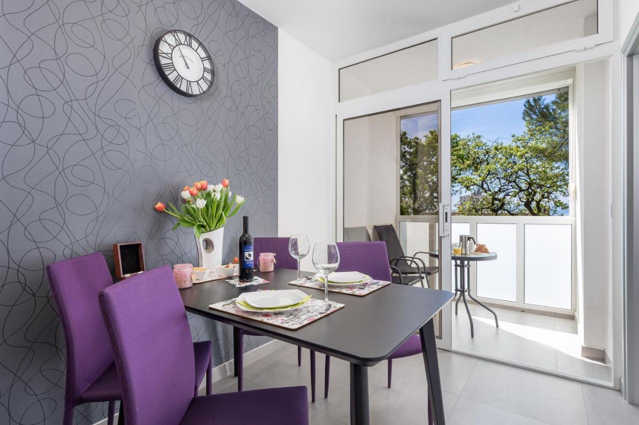 Sunny Studio Apartment With Balcony Рієка Екстер'єр фото